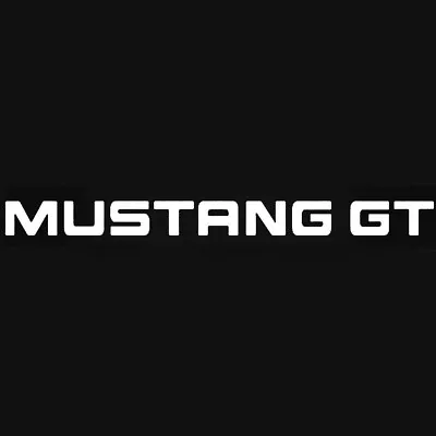 Vinyl Racing Decal Sticker For Mustang GT Auto Car Body Side Bumper Windshield • $10.50