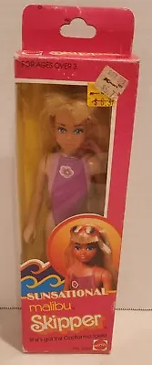 Barbie Sunsational Malibu Skipper Doll Mattel 1981 No.1069 NEW • $30