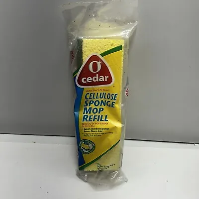 O-Cedar Yellow Cellulose Sponge Mop Head Refill New Sealed Package Replacement • $24.99
