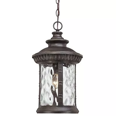 Quoizel CHI1911 Chimera 1 Light 11 W Outdoor Pendant Lantern - Bronze • $319.99