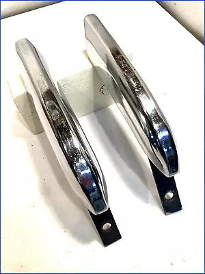 Matching Pair Of USED Vintage Car Or Truck Chromed Accessory Bumper Guards • $34.50