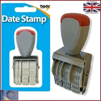 £5.19 • Buy Manual Rubber Date Stamp Stamper School Home Office Work Dating Chicken Eggs UK