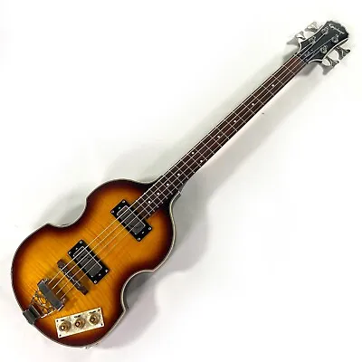 Epiphone Viola Bass VS Vintage Sunburst Hollow 30.5” Short Scale Electric Bass • $378