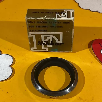 $20 • Buy Nikon BR-2 Genuine Macro Adapter Ring For PB-4 Bellows In Box