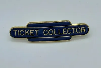 British Railways Cap Hat Badge Totem Ticket Collector Badge Blue Eastern Region • £13.95