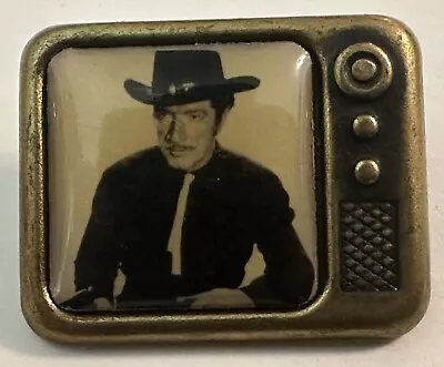 Vintage 1960s   Have Gun Will Travel   Television Show Pin 1  Richard Boone • $18.74