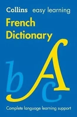 Easy Learning French Dictionary Trusted Support For Learning 9780008300258 (W3) • £9.95