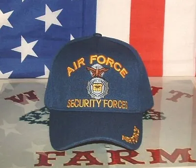 Air Force Security Forces USAF Law Enforcement Military Approved Embroidered Cap • $16