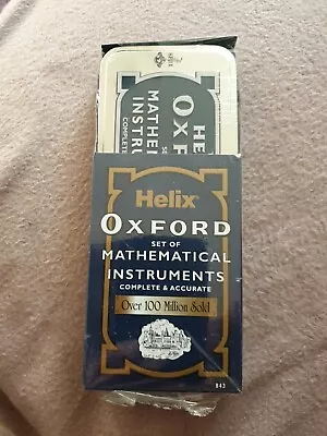 Helix B43000 Oxford Mathematical Instruments Set Sealed Bnib • £0.99