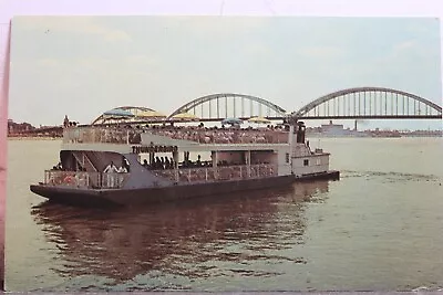 Iowa IA Davenport Mississippi River Cruiser Thunderbird Postcard Old Vintage PC • $0.50