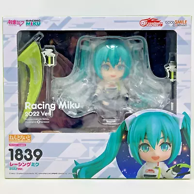 Hatsune Miku GT Project Nendoroid Racing Miku 2022 Ver. Figure 1839 • $69.95