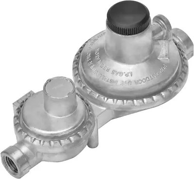 Vertical Two Stage Propane Regulator For Propane Tank 1/4  Female NPT Inlet And • $41.76