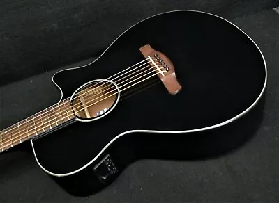 IBANEZ AEG50 BK Acoustic-Electric CUTAWAY Steel Strings Active EQ W/ Tuner BLACK • $199.99