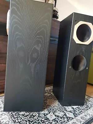 KEF Reference MODEL ONE Speakers Cabinets Only.  Pair In Black. • £65