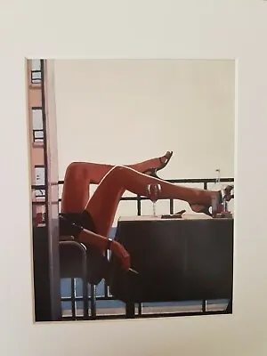 Jack Vettriano The Temptress White Mounted Art Print Special Offer NEW • £3.79