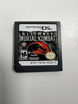 Ultimate Mortal Kombat (Nintendo DS 2007) Cartridge Only Tested Works • $26