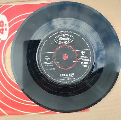 £1.50 • Buy Johnny Preston  Running Bear   7 45 Vinyl Single Record Issued 1960 .EX