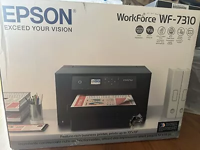 Epson Workforce Pro WF-7310 Wireless Color Inkjet Printer Wide Format 13  X 19  • $269