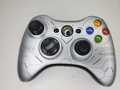 $27.99 • Buy Xbox 360 OEM Wireless Controller Halo Reach Limited Edition *BROKEN* WONT POWER 