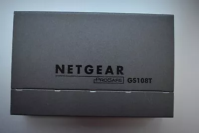 NetGear ProSafe 8-Port Gigabit Switch Only GS108T V2 • $22.99