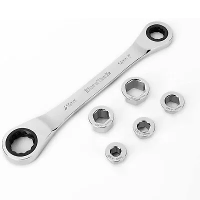 DURATECH Ratcheting Wrench Sets 7-In-1 Metric Double Box End Wrench Set 72 Tooth • $13.99