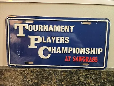 Tournament Players Championship TPC At Sawgrass Vanity License Plate (Lot 203) • $25
