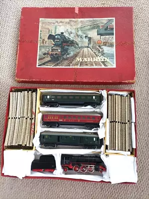Marklin 3105 Train Set - (3 Rail HO)  1950's Vintage - Original Box - Working • £150