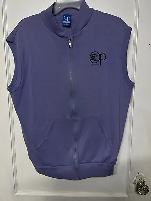 LOT 1707- VTG OP / Ocean Pacific - Purple Vest - Size L • $18.99