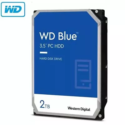 WD Blue 1TB 2TB 3TB 4TB HDD PC Desktop Hard Disk Drive 7200RPM 3.5  SATA • $129.95