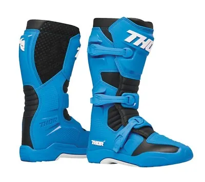 Thor MX Boots Blitz XR Dirt Bike Off Road Boot Adult 2024 YAMAHA BLUE! • $139.95