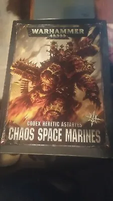 Warhammer 40k: Codex Chaos Space Marines 8th Edition  • £7