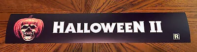 Halloween II 2 (1981) Movie Theater Mylar Movie Poster Home Theatre Horror • $24.99