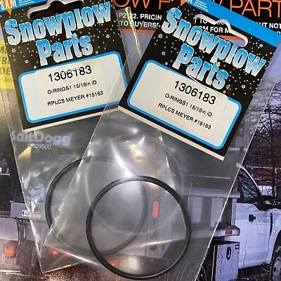 2 Meyer Snowplow O-Rings 1-15/16 Inner Diameter Meyer 15163 E-60 SAM 1306183 • $12.99