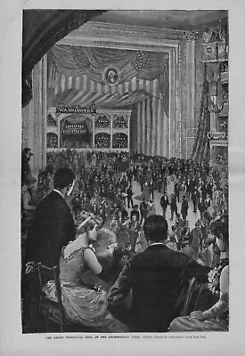 The Grand Centennial Ball At The Metropolitan Opera House Stage Architecture • $65