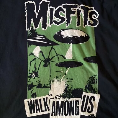 Vintage Misfits Band Walk Among Us Cotton Black S-4XL Unisex Shirt AS125 • $17.99