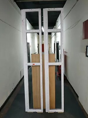 £56.95 • Buy BRAND NEW -  2 X  Very Tall UPVC Window Frames & Beading - No Glass - 2548 X 416
