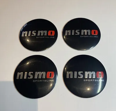 Nismo Wheel Center Cap Stickers/Emblems 56mm 4pc Nissan S13 S15 GTR Skyline Caps • $38