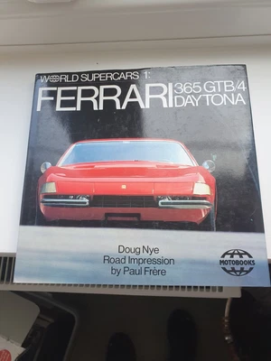 £27.30 • Buy Ferrari 365 GTB/4 Daytona, World Supercars 1 - Doug Nye Paul Frère *****