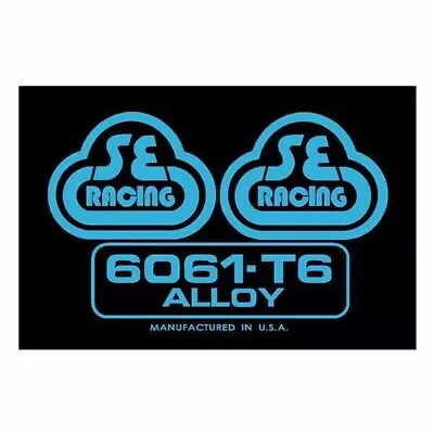 SE Racing - 80'S Seat Tube Decal - 6061 Black With Blue - Old School Bmx • $16.50