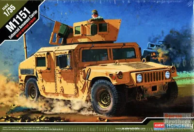 ACA13415 1:35 Academy M1151 Humvee Enhanced Armament Carrier • $61.69
