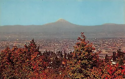 Mt St Helens Rainier Portland OR Oregon Columbia River Panoramic Vtg Postcard Q7 • $3.95