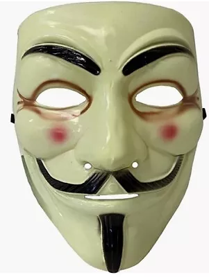 V For Vendetta - Guy Fawkes - Anonymous - Flesh - Costume Accessory - Teen Adult • $5.99