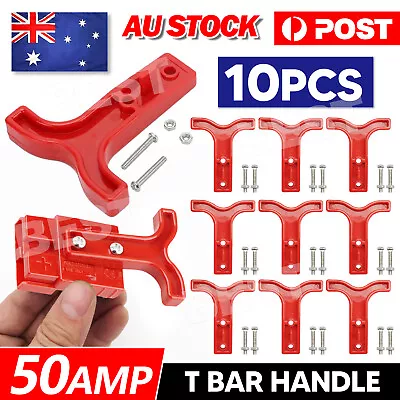 10PCS Red T Bar Handle For Anderson Style Plug Connectors Tool 50AMP 12-24V • $6.95