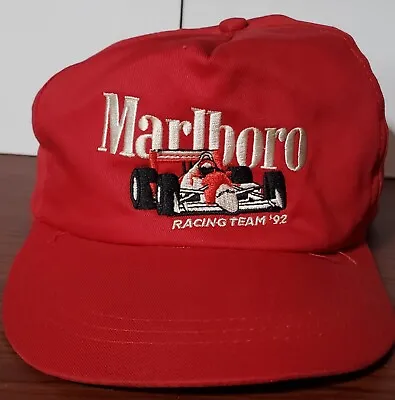1992 Formula 1 MARLBORO RACING Team Hat. Auto Racing • $54.99