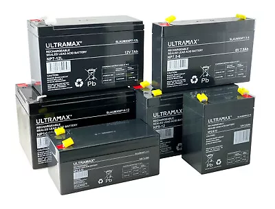 Ultramax 12V / 6V Battery For Toy Car Electric Bike Feber Peg Perego Injusa • £12.99
