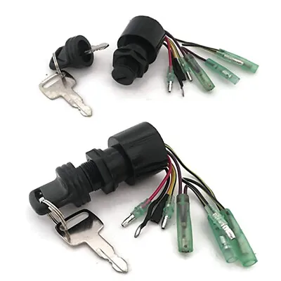 Ignition Key Switch Assembly For Marine Mercury Outboard Remote Control Engine • £28.67