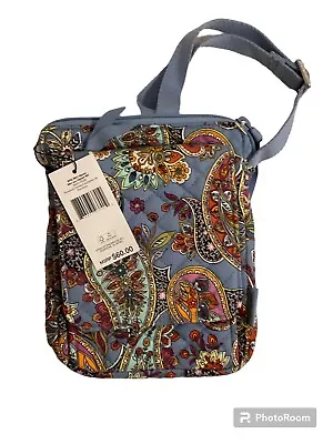 NWT Vera Bradley RFID Mini Hipster In Recycled Cotton Provence Paisley/SRP$60 • $40