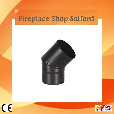 45 & 90 Degree Elbow For Multifuel Stove Flue Pipe 4  5  6  • £56