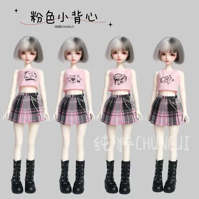 BJD Doll Clothing Pink Top 1/3 1/4 1/6 OB24 For SD MSD YoSD Blythe • $15.99