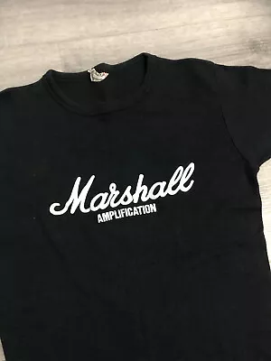 Vintage 1980s Marshall Amplification T Shirt - P2p 16  • $63.15